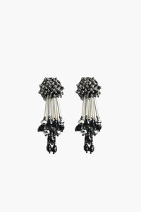 Glass Beaded Chandelier Earring