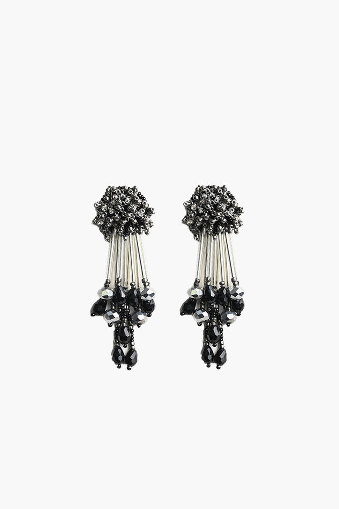 Glass Beaded Chandelier Earring