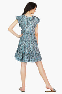 Sofia Paisley Mini Dress