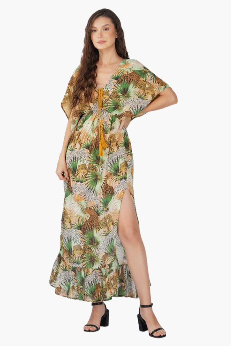 Masai cheeta Maxi dress