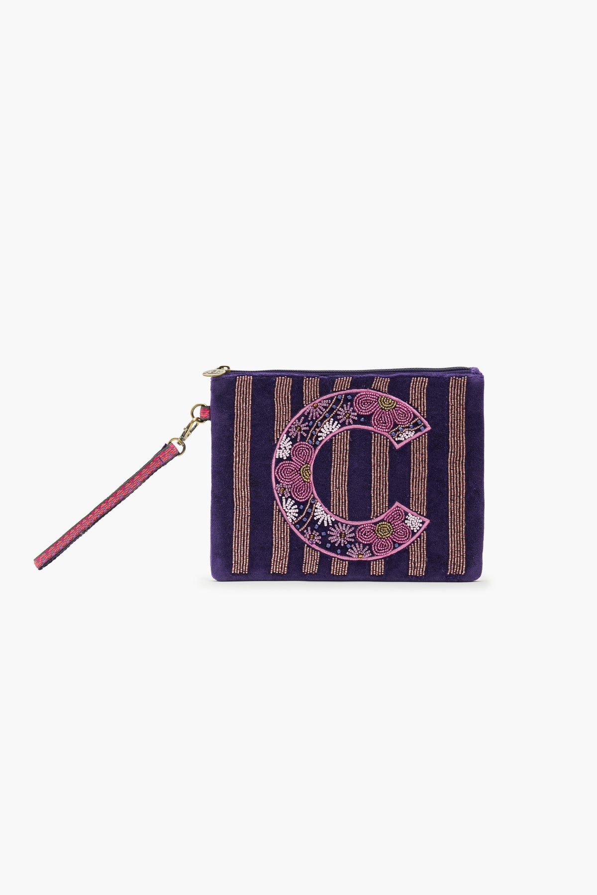 Luxury Velvet Alphabet Pouch