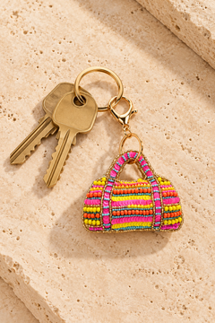 Carnival Duffle Handcrafted Keychain
