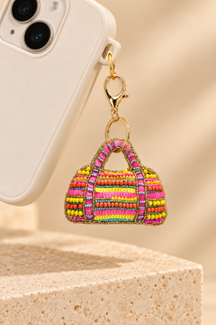 Carnival Duffle Handcrafted Keychain