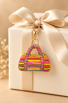 Carnival Duffle Handcrafted Keychain