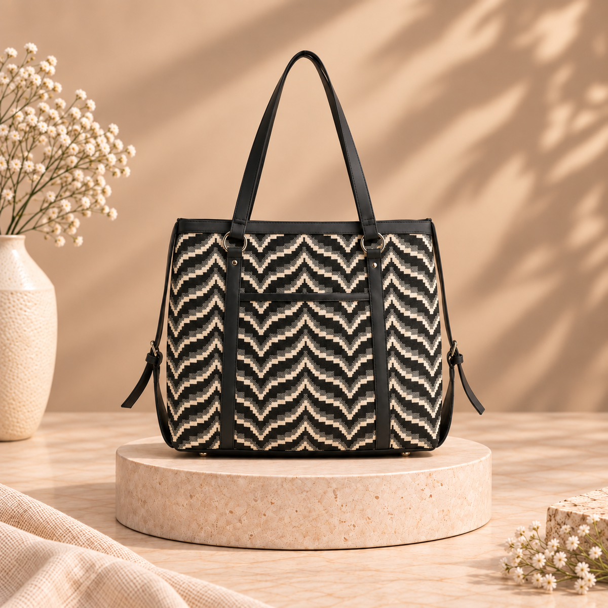 Metropolitan Weave Tote Bag