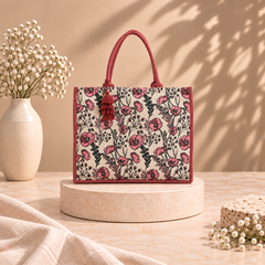 Poppy Field Tote Bag