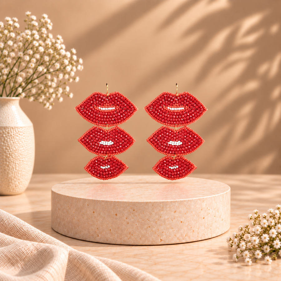 Holiday Kiss Earrings