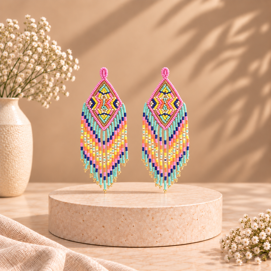 Daphne Beaded Earrings