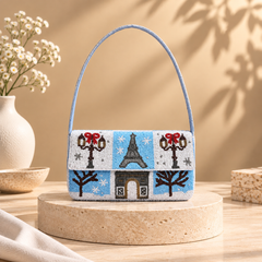 Paris Beaded Shoulder Bag