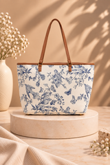 Safari Tote Bag - Blue