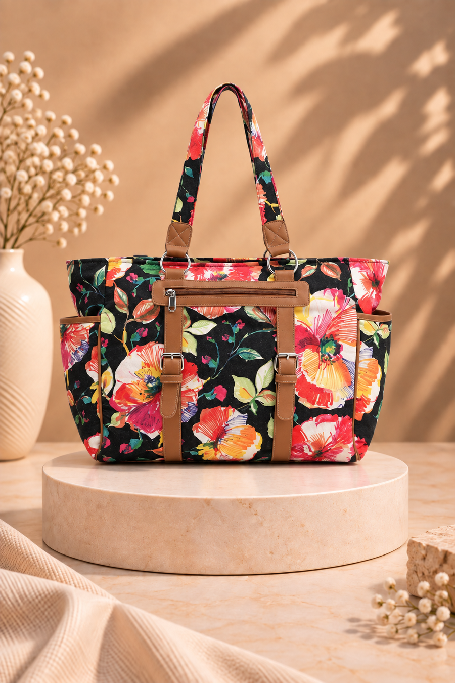 Poppy Paradise Tote Bag