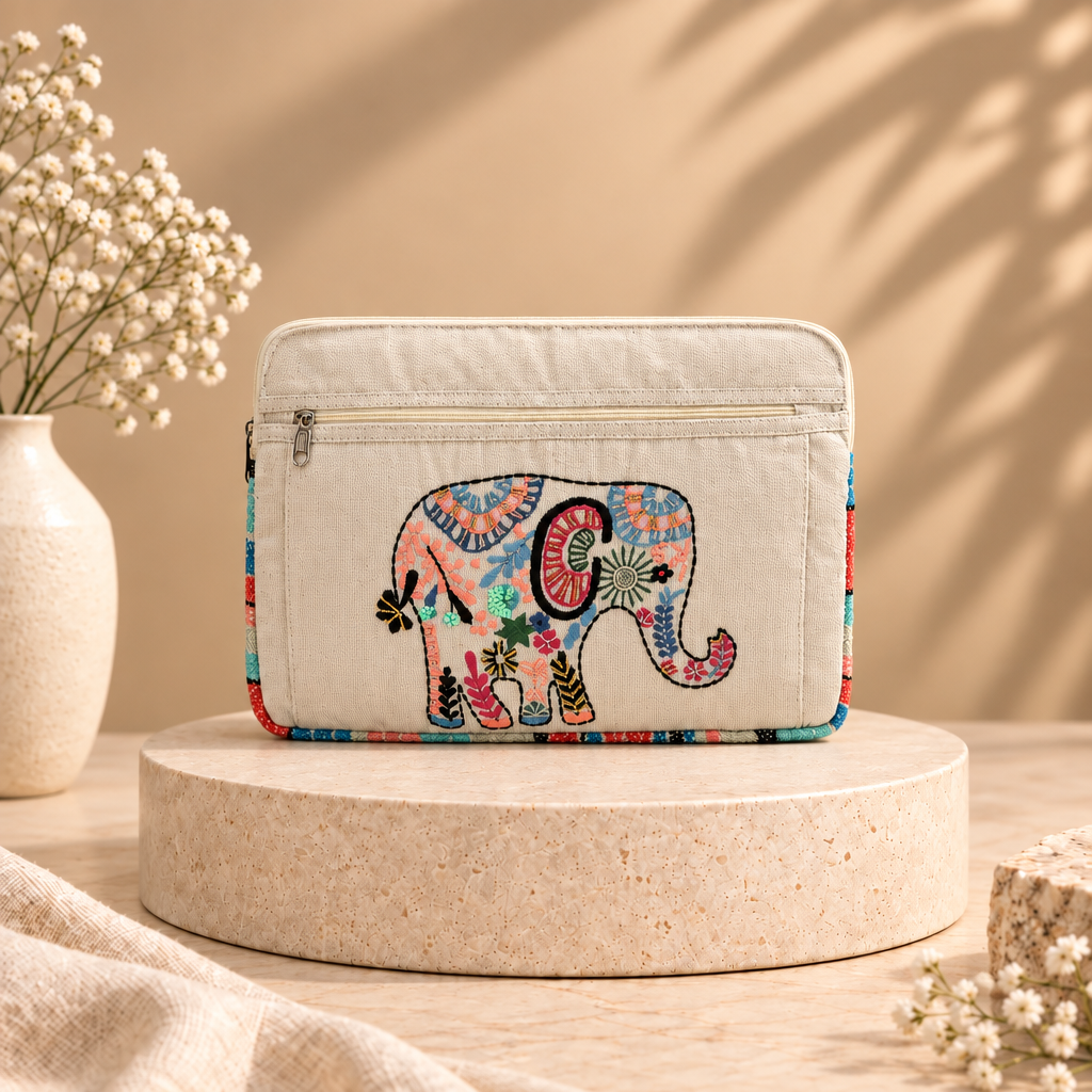 Enchanted Elephant Laptop Sleeve