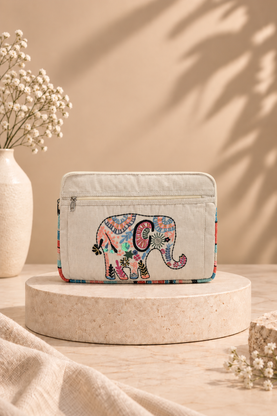Enchanted Elephant Laptop Sleeve