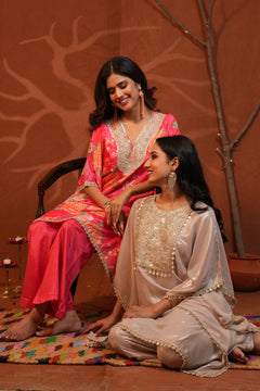 Noor Embellished Kaftan Co-ord Set