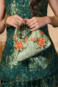 The Regal Floral Handbag