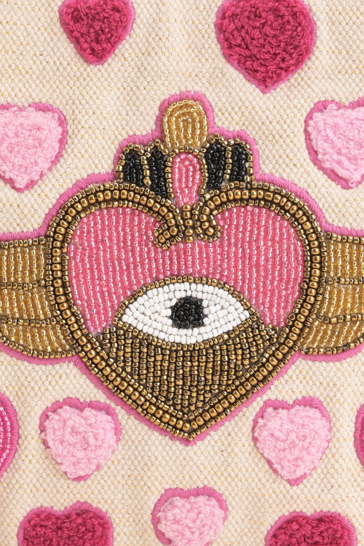 Heartfelt Rose Wings Mini Tote Bag