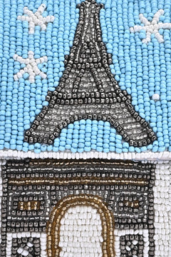 Paris Beaded Shoulder Bag
