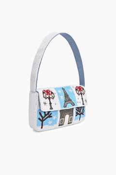 Paris Beaded Shoulder Bag