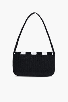Zen Check Beaded Shoulder Bag