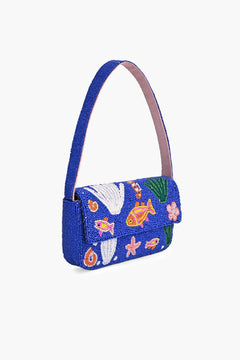 Ocean Beaded Shoulder Bag