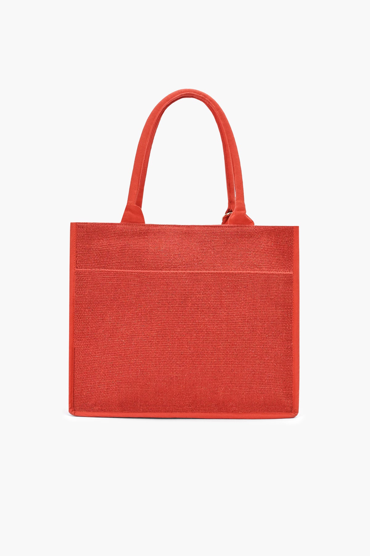 Embroidered Tropical Tote Bag