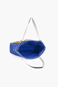 Azura Beaded Boho Tote Bag