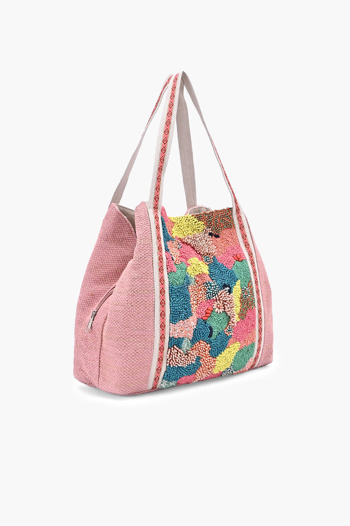 Mira Multicolor Artisan Tote Bag