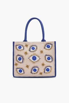 Mystic Eye Embellished Tote Bag