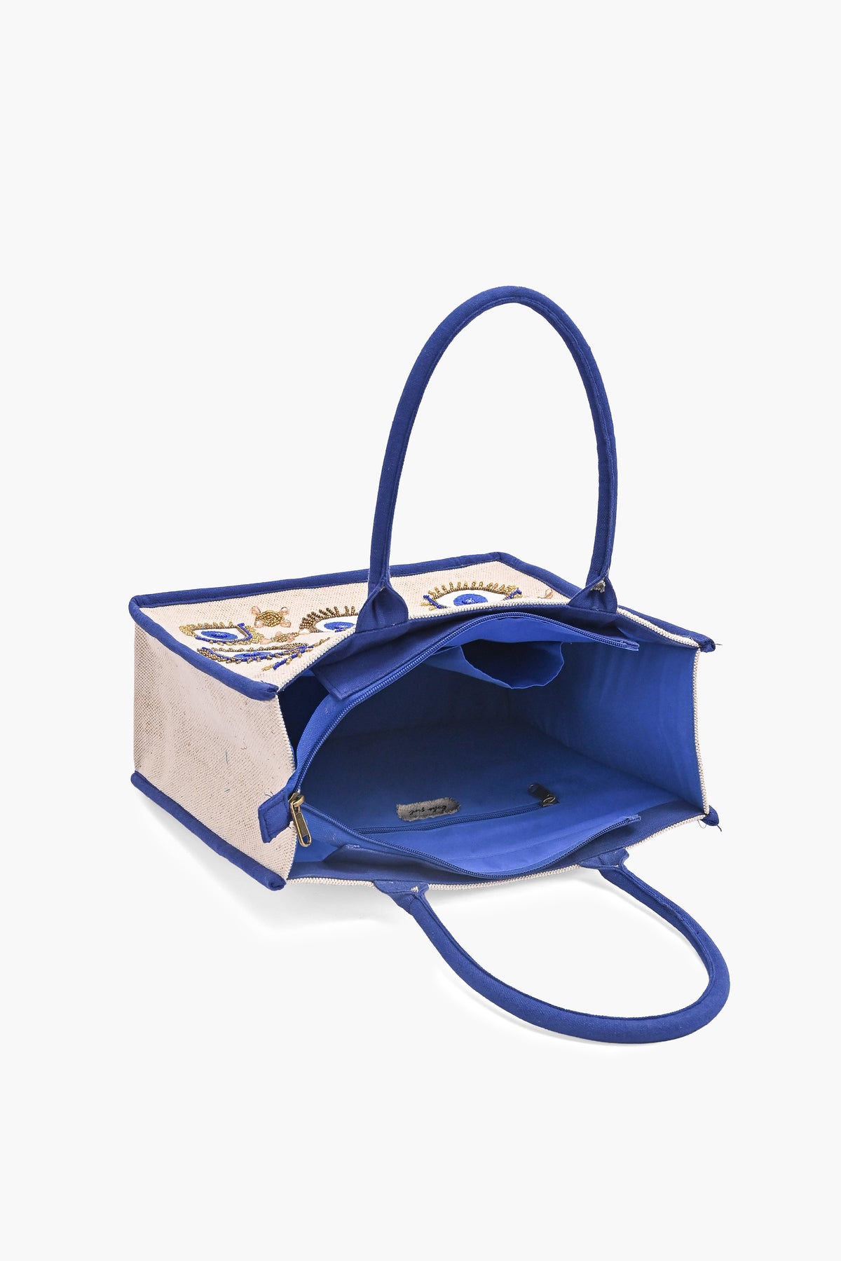 Mystic Eye Embellished Tote Bag