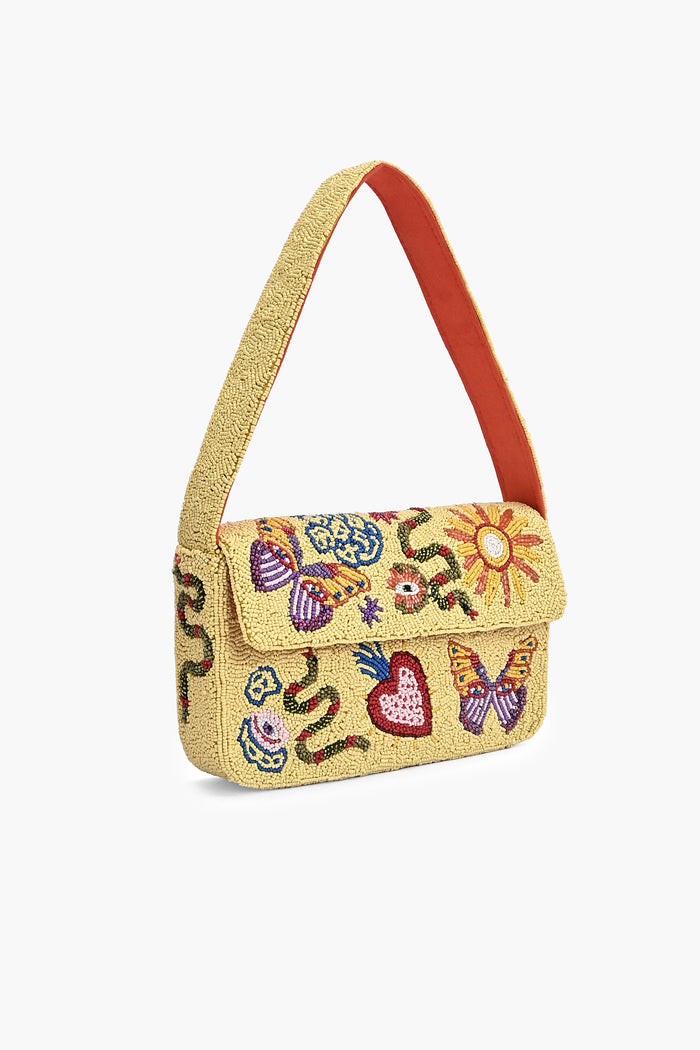 Luna Bead Charm Shoulder Bag