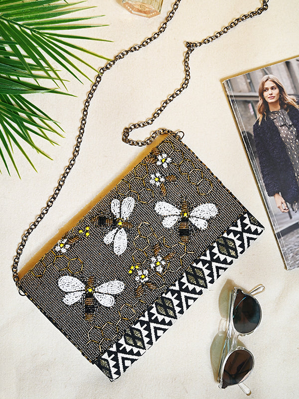Honeybee Bliss Clutch