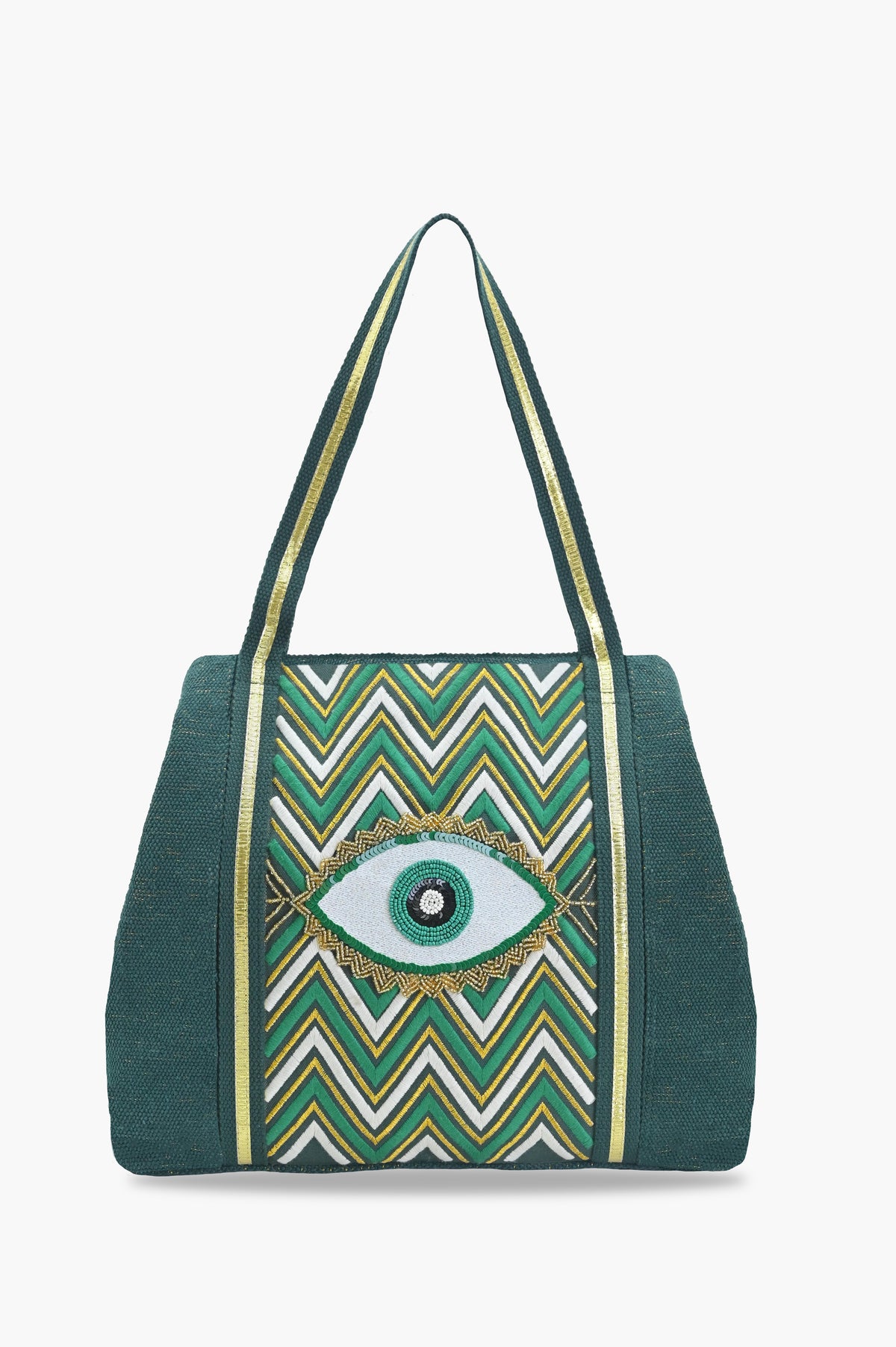 Castleton Green Evil Eye Tote Bag