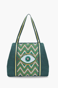 Castleton Green Evil Eye Tote Bag