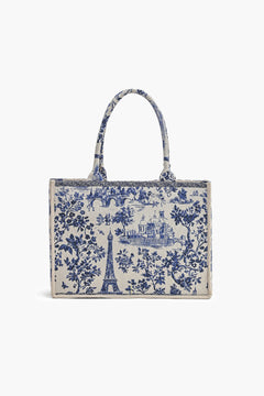 Palm Beach Tropical Jacquard Tote Bag for Women