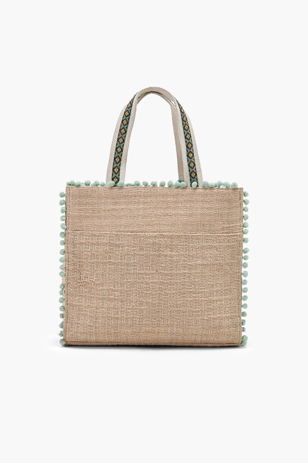 Ocean Reverie Beaded Tote Bag