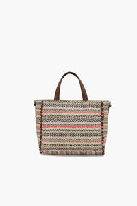 Handcrafted Leopard Motif Tote Bag