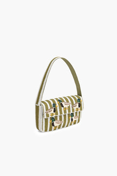 Duck Beaded Shoulder Bag