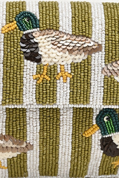 Duck Beaded Shoulder Bag