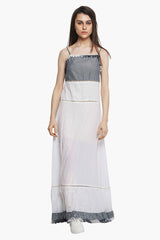 Twilight Tulle Tiered Maxi Dress