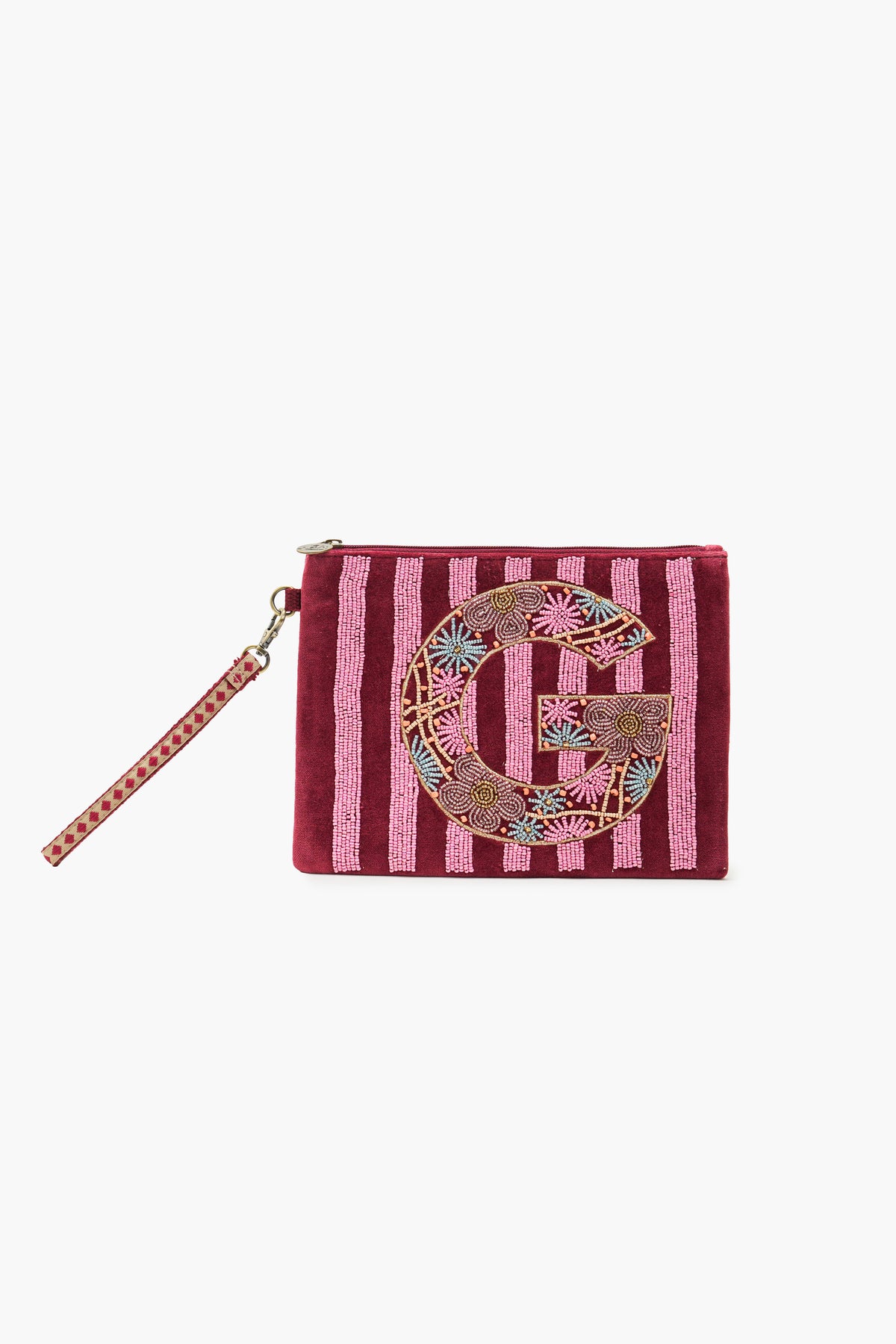 Luxury Velvet Alphabet Pouch