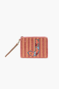 Luxury Velvet Alphabet Pouch
