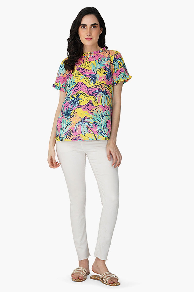 Abstract Allure Top