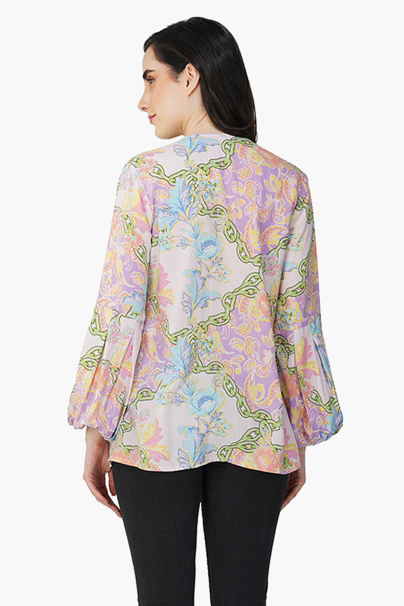 Boho Bliss Printed Top
