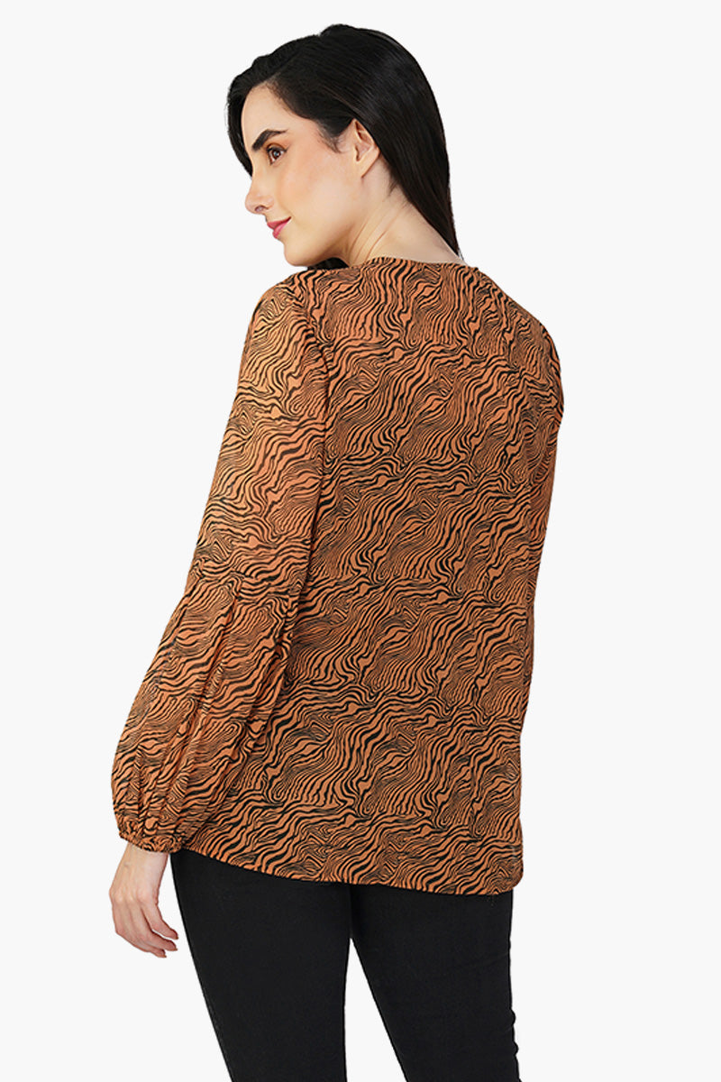 Abstract Vibes Stylish Top
