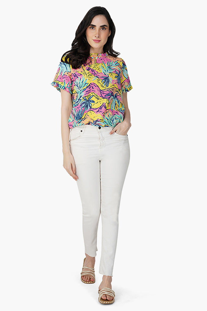 Abstract Allure Top