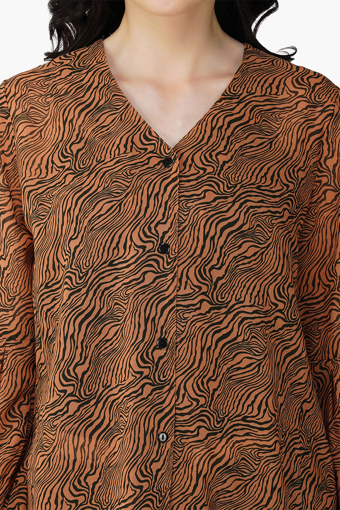 Abstract Vibes Stylish Top