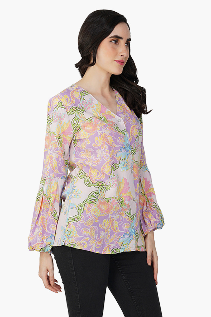 Boho Bliss Printed Top