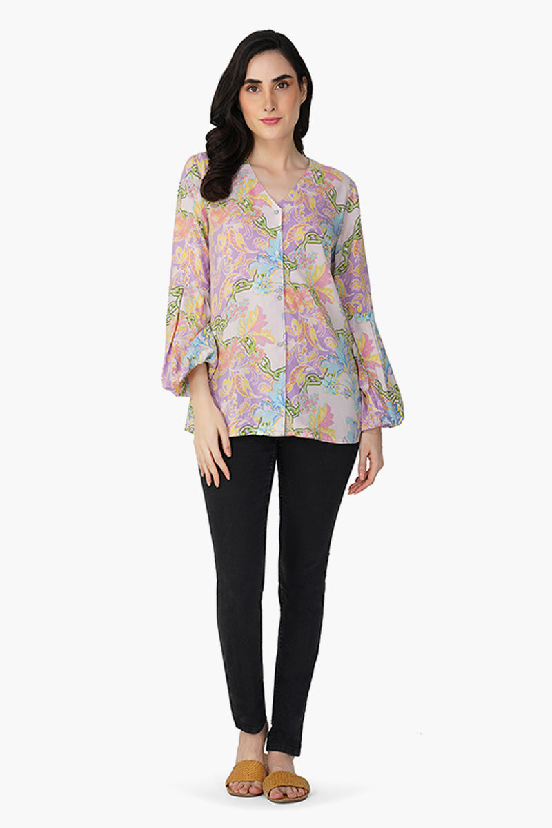 Boho Bliss Printed Top