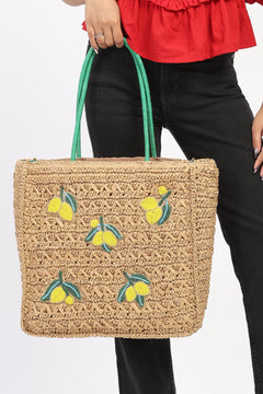 Handcrafted Raffia Oversized Beach Tote Bag