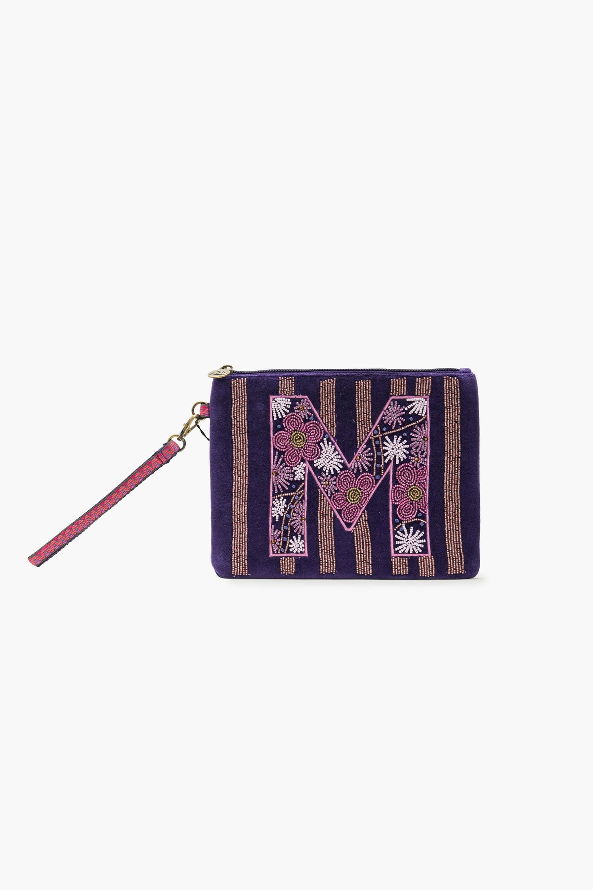 Luxury Velvet Alphabet Pouch